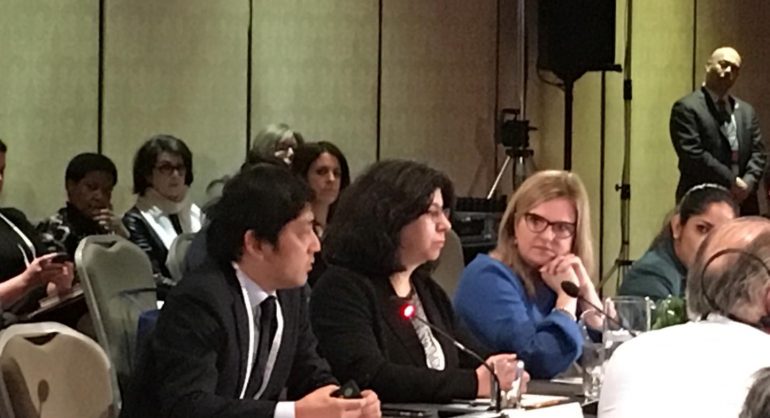 Business Roundtable at G7 with Yuzo Kano